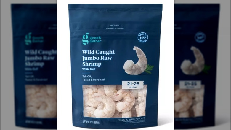 Target's Good & ﻿Gather Wild Caught Jumbo Raw Shrimp