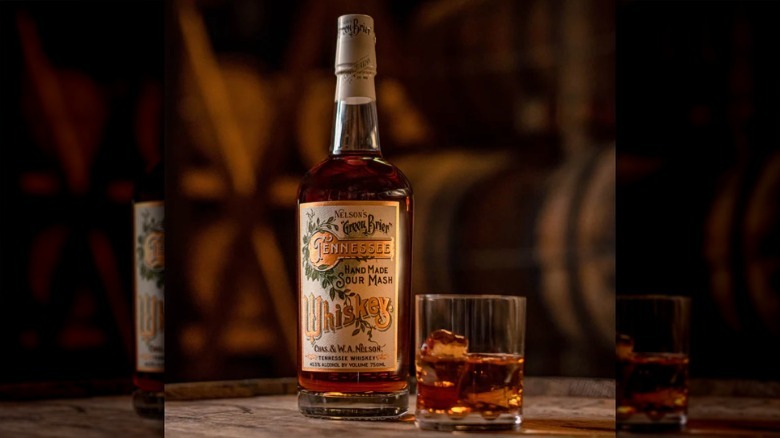 Bottle of Nelson's Green Brier Tennessee Whiskey