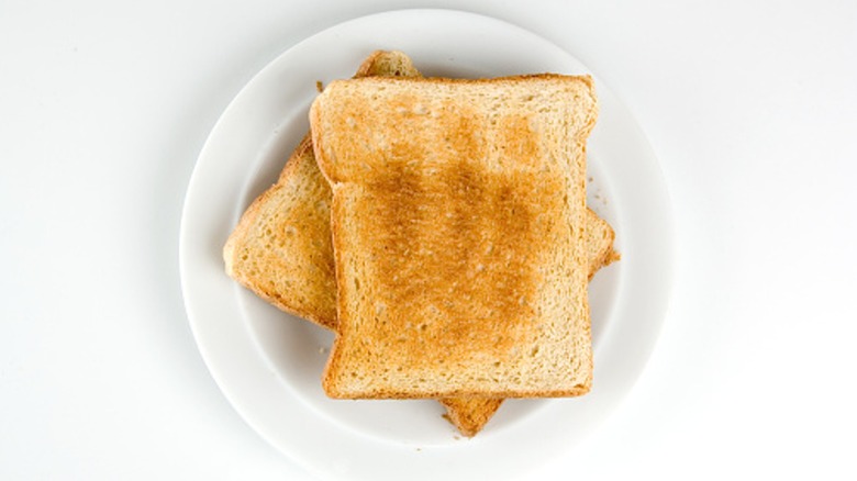 two slices of toast
