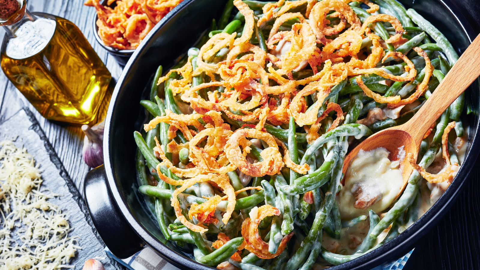 The Top Tip You Need To Make Green Bean Casserole In Advance