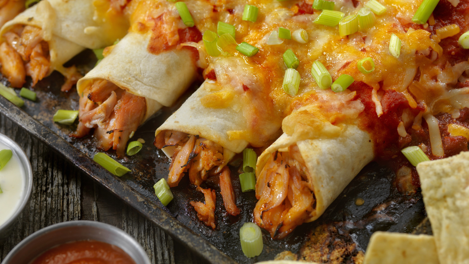 The Tortilla Mistake You're Making When It Comes To Enchiladas