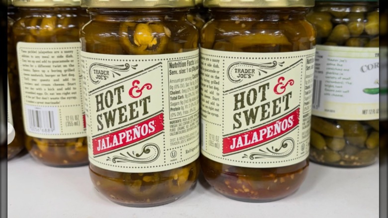 Jars of Hot & Sweet Jalapeños