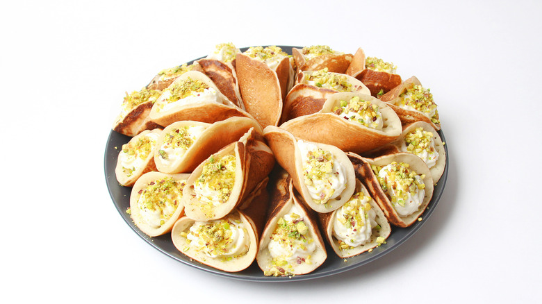 qatayef on a platter