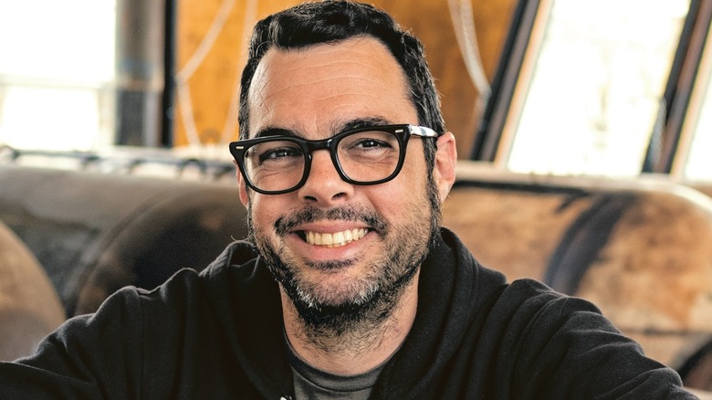 Aaron Franklin smiling