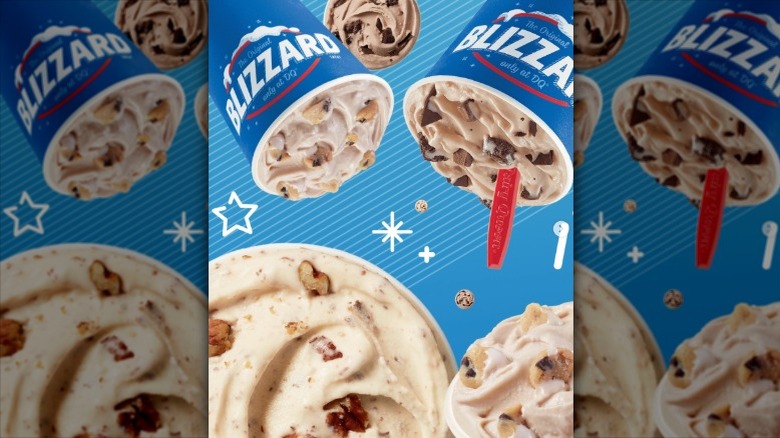 assorted Dairy Queen Blizzards