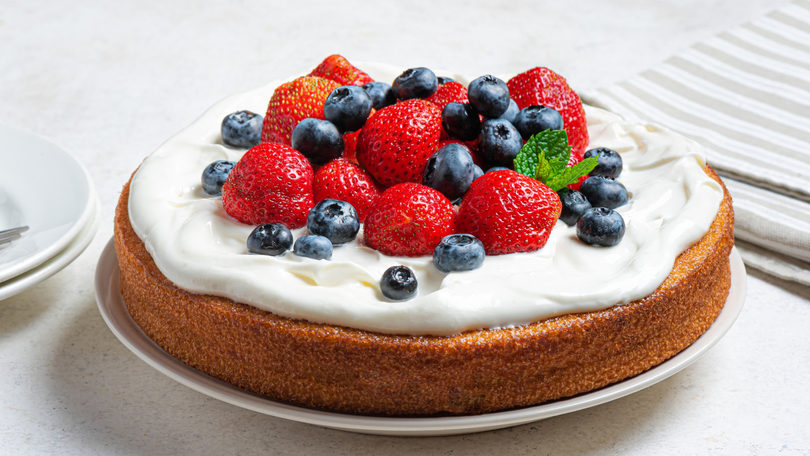 The Two High-Protein Ingredient Combo Bakers Add For Moist, Tender Cakes - Tasting Table