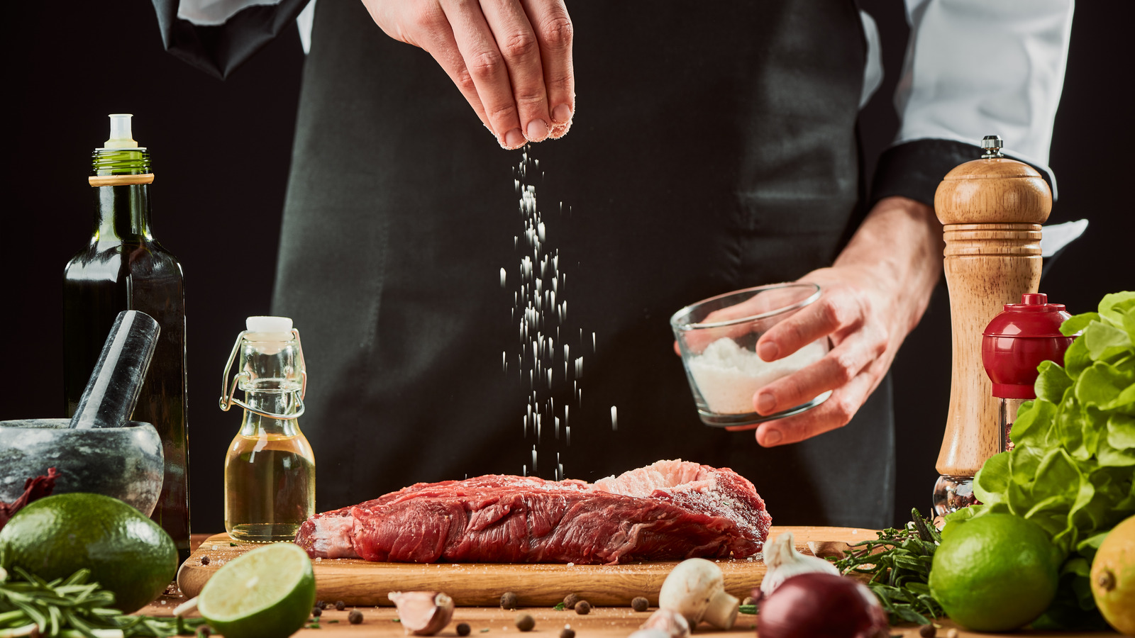 The Types Of Meat You Should Leave Uncovered When Salting Overnight