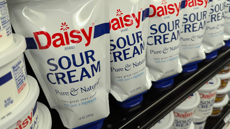 Daisy sour cream squeeze tube