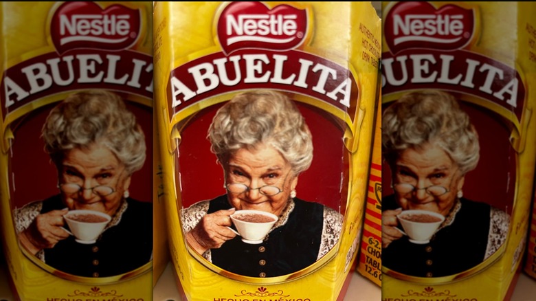 Nestle Abuelita tablet box close up