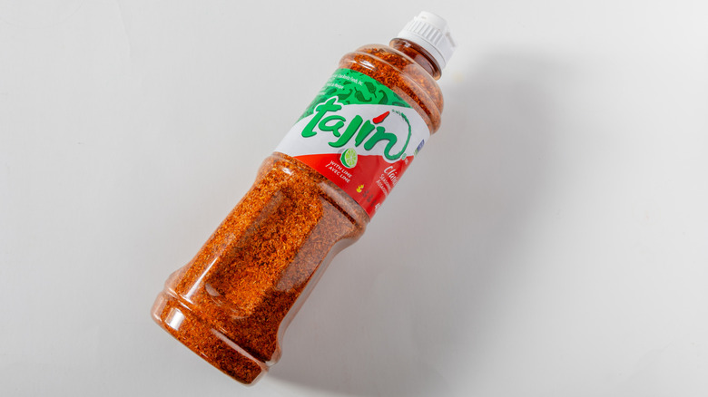 A bottle of Tajin Clasico Seasoning