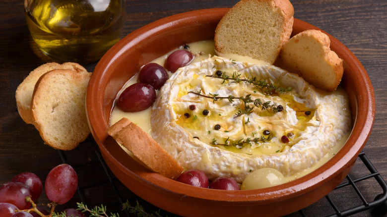 The Umami-Packed Ingredient For A Showstopping Baked Brie Appetizer