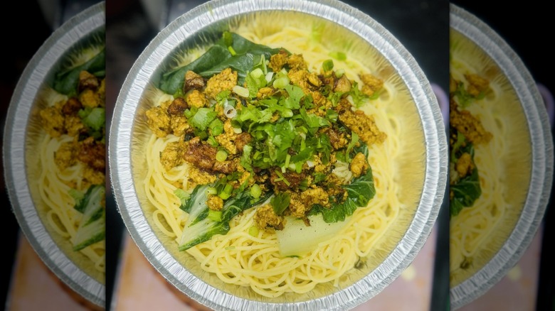 Momo Spot restaurant noodles dish