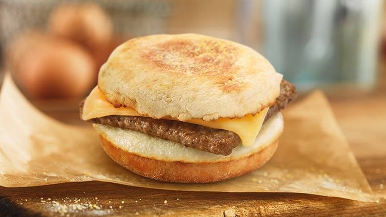 Dunkin' turkey sausage egg and cheese