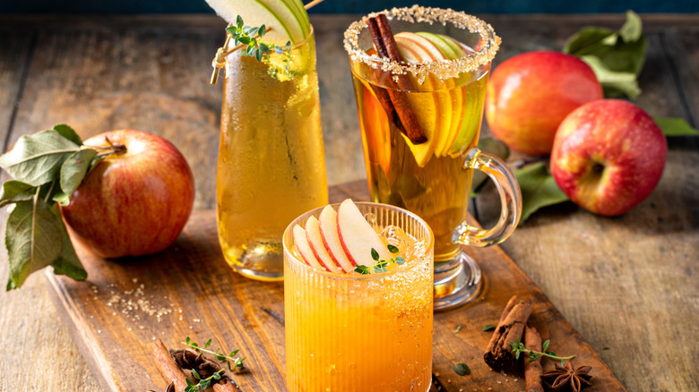 apple cider cocktails