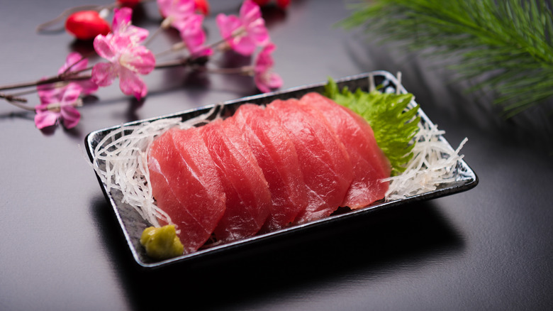 Japanese sashimi Bluefin Tuna