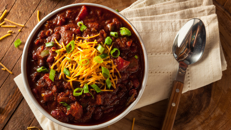 bowl of chili