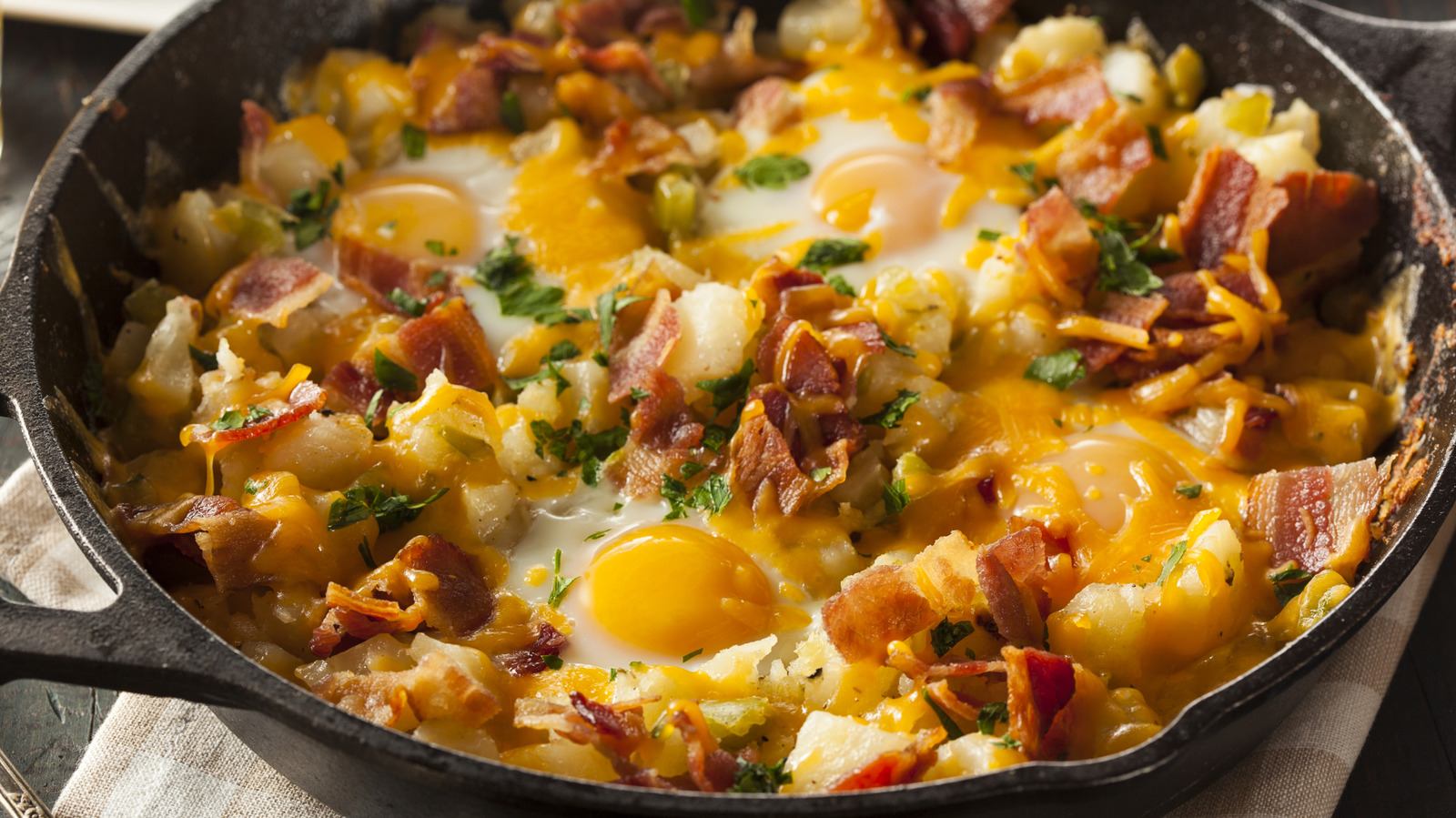 The Unique Ingredient That Transforms Your Basic Breakfast Skillet