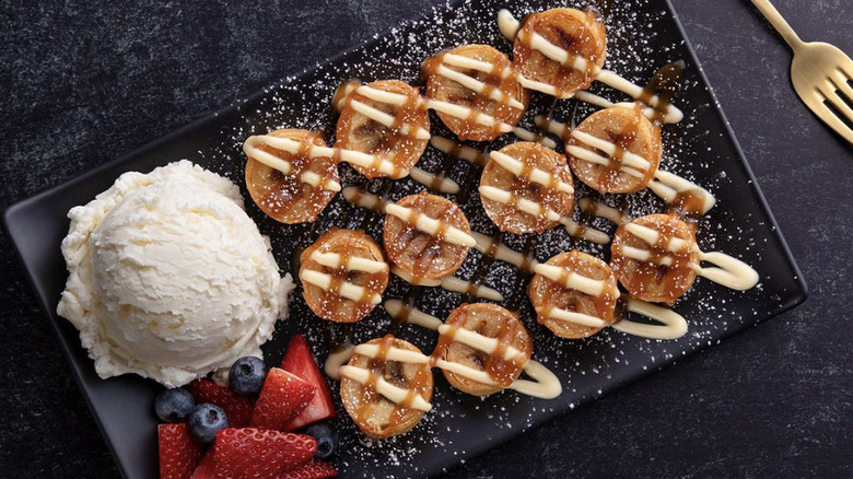 P.F. Chang's banana spring rolls