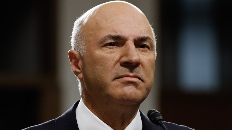Kevin O'Leary scowling