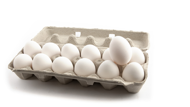 carton of a dozen eggs