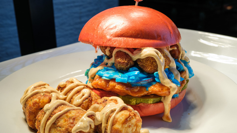 A product image of the Battle Red Berry Bird from Aramark Sports + Entertainment