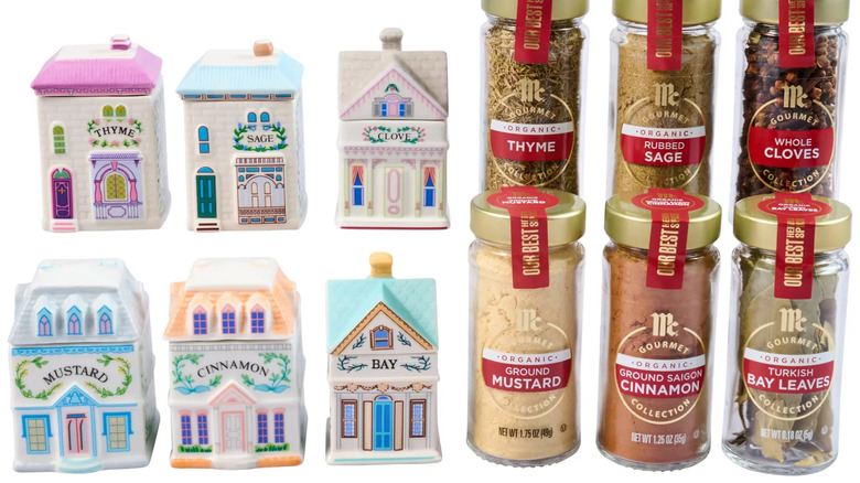 6-pack Mccormick x Lenox spice village collection