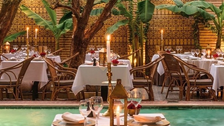 la trattoria marrakech pool