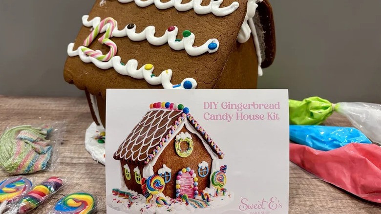 Sweet E's DIY Gingerbread Candy House Kit