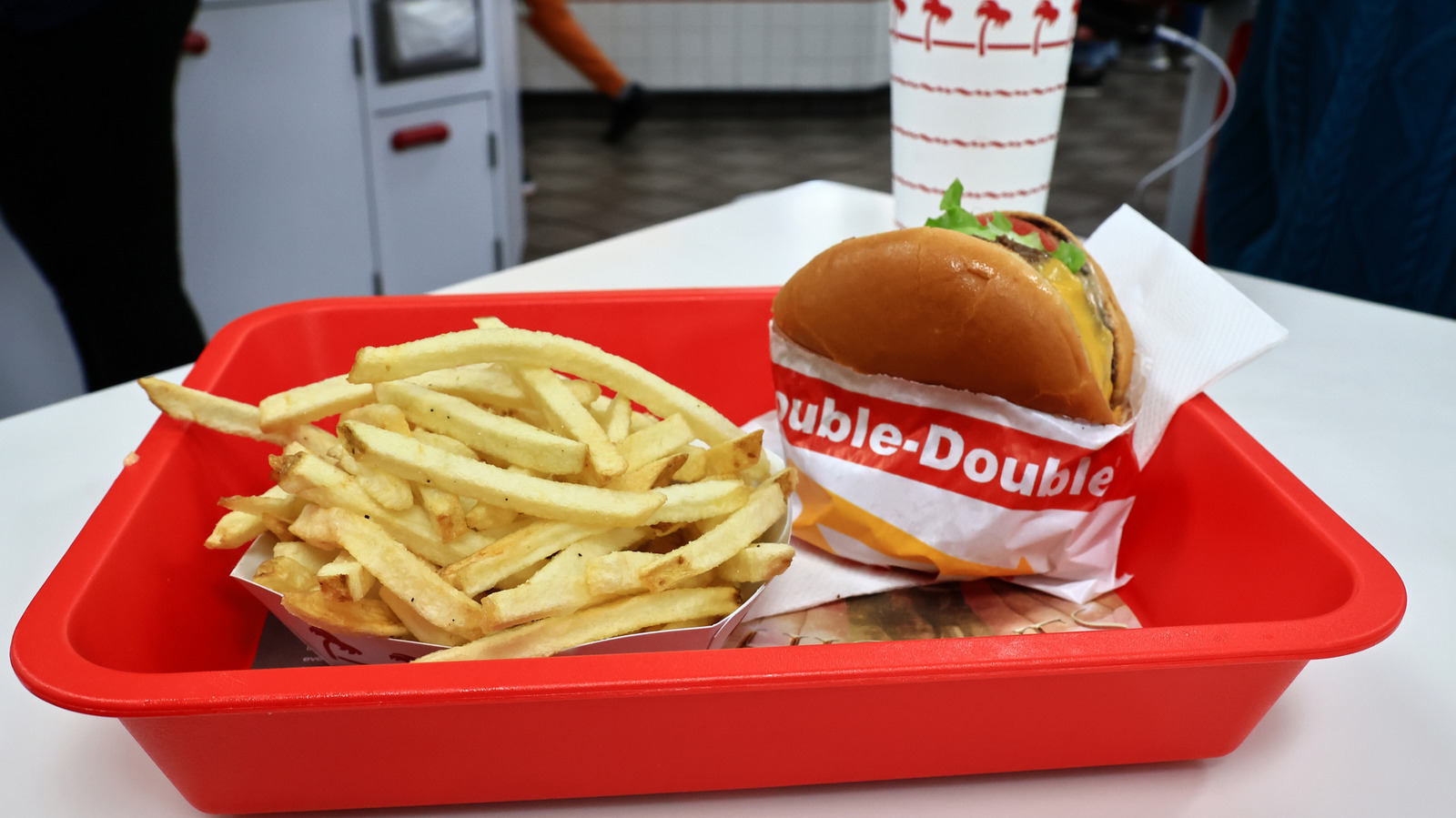 The Worst In-N-Out Secret Menu Item Is Both Impossible To Eat And Incredibly Bland - Tasting Table