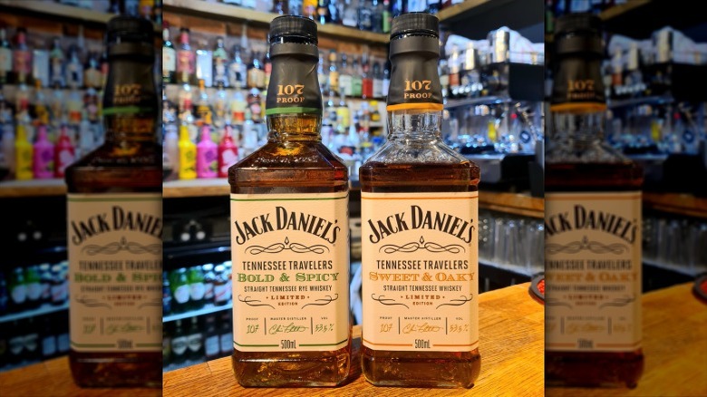 Jack Daniel's Tennessee Travelers Series whiskey duo