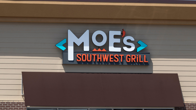 Moe's Southwest Grill exterior sign