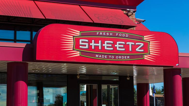 exterior of a Sheetz store