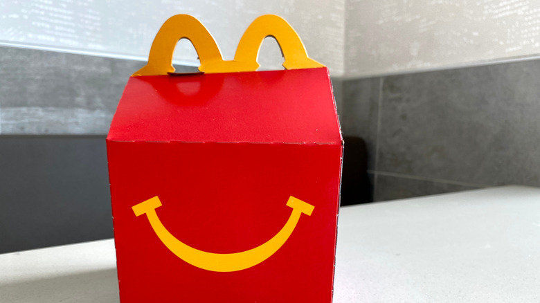 A Happy Meal box at McDonald's