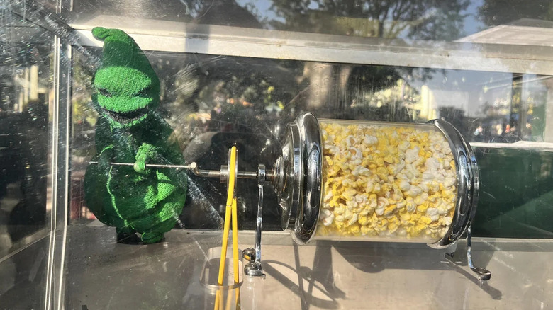Popcorn vendor at Disneyland