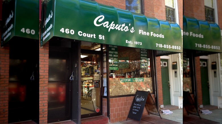 Caputo's Fine Foods storefront during the day