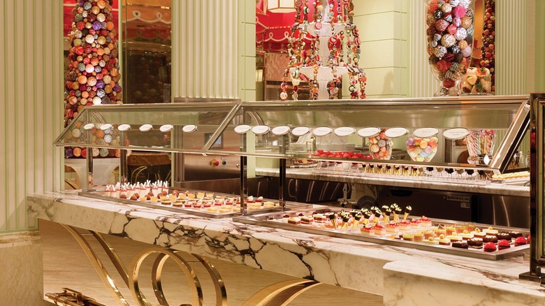 Dessert bar at The Buffet at Wynn