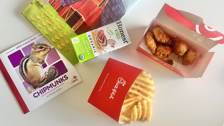 Chick-fil-A nuggets kids' meal with fries