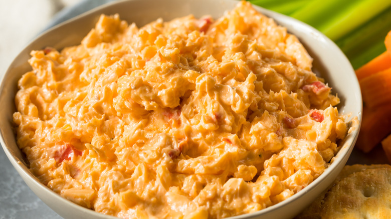 pimento cheese in bowl