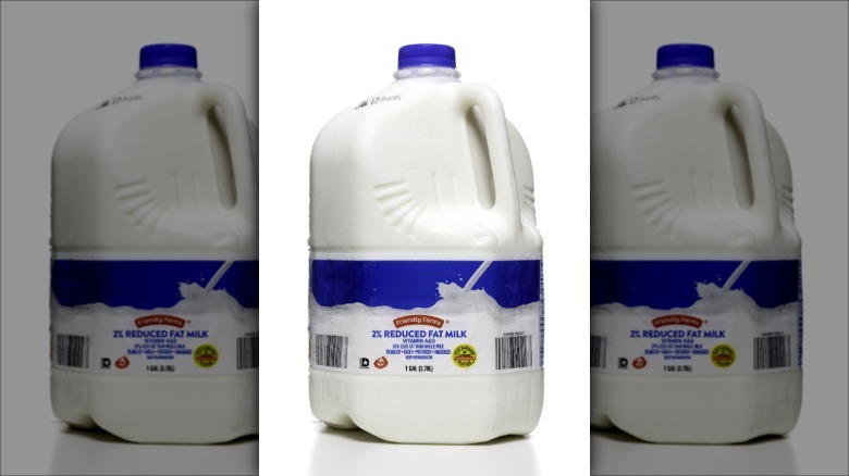 carton of Family Farms milk