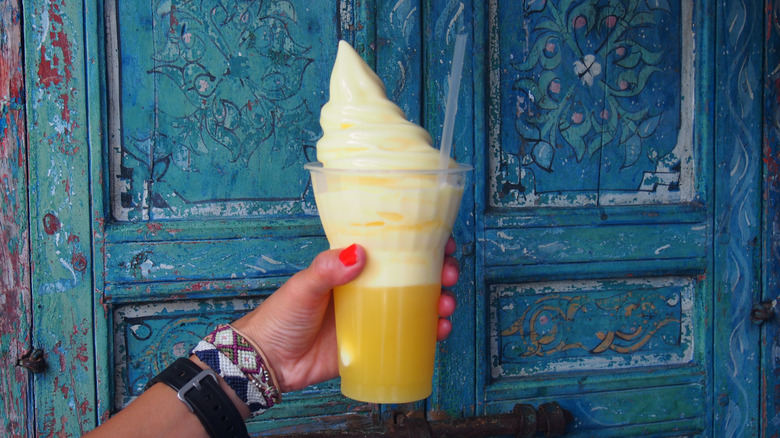 Dole Whip float drink