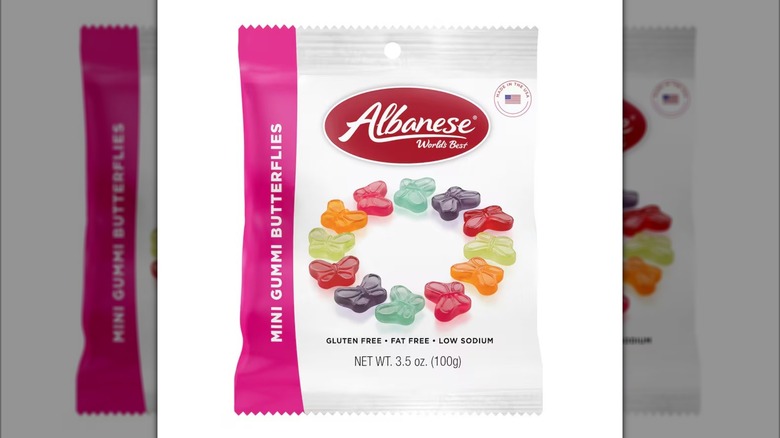 Bag of Albanese World's Best Mini Gummi Butterflies
