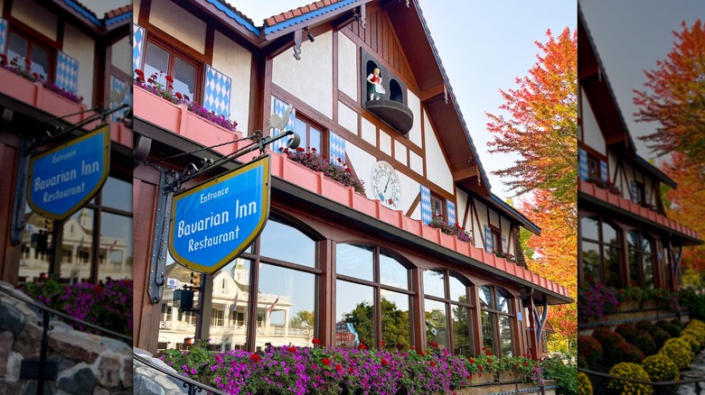 Themed exterior of the Bavarian Inn Restaurant
