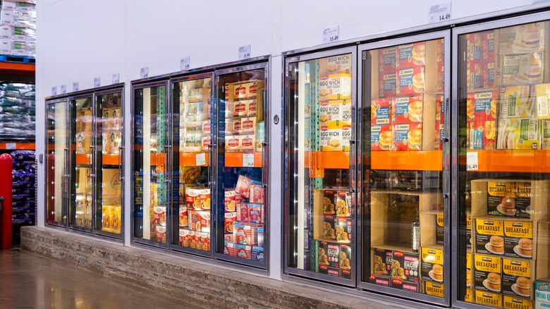 Costco frozen food aisle