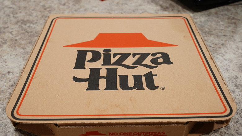 A Pizza Hut box