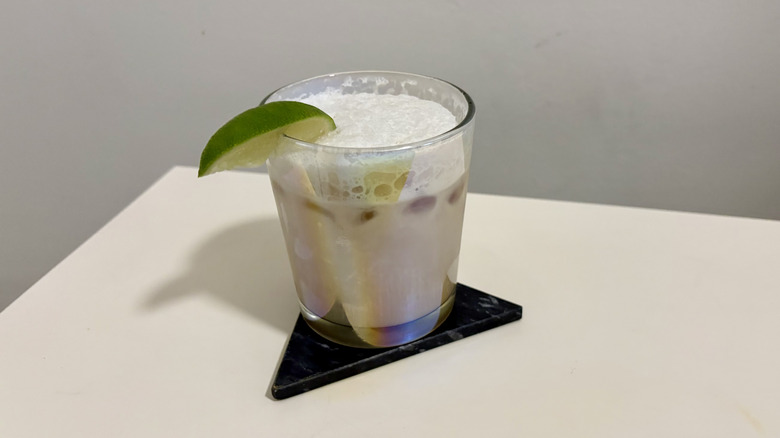 Coca-Cola and coconut milk with lime