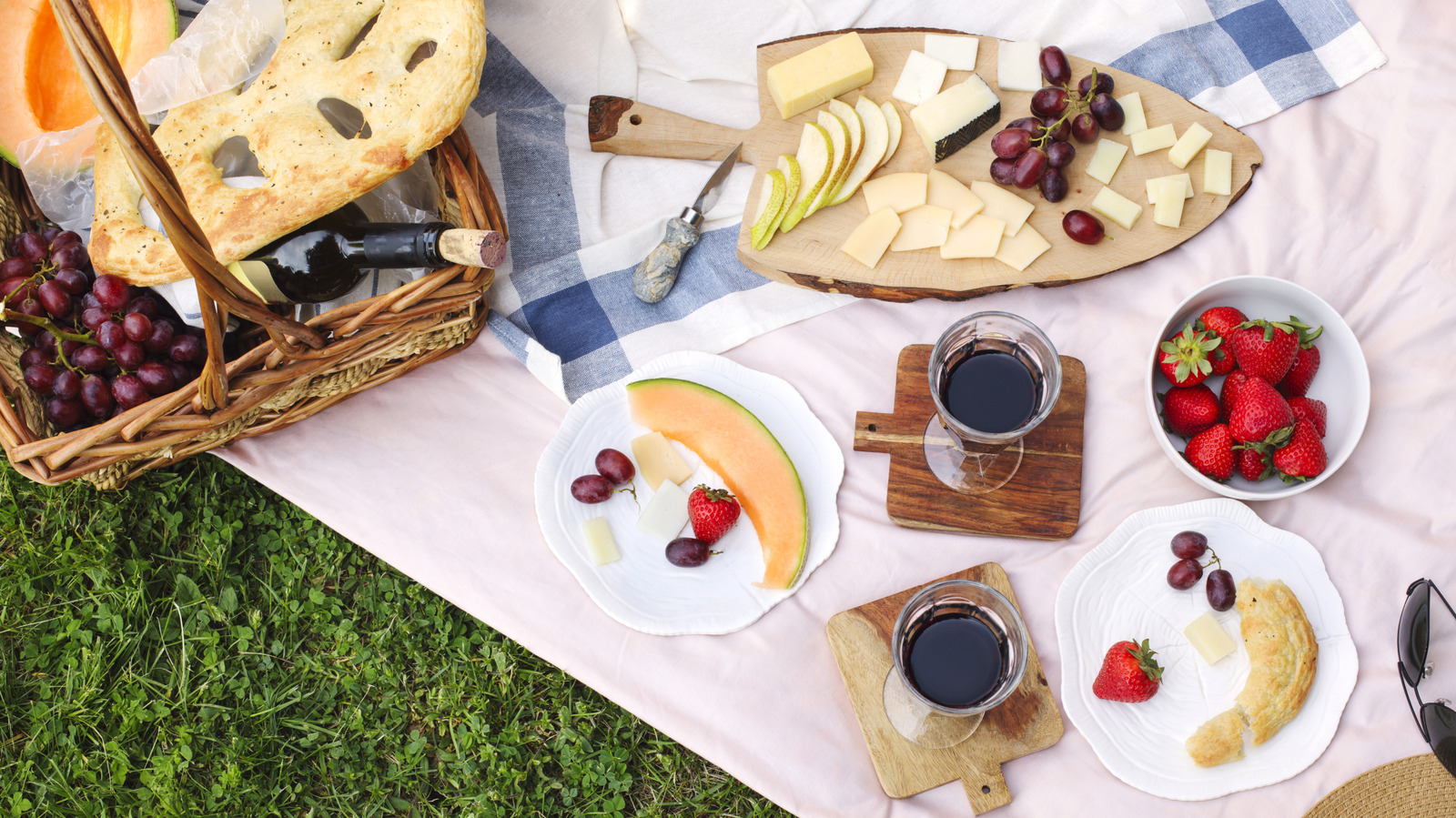 These 3 Limited-Time Trader Joe's Strawberry Treats Belong In Every Summer Picnic Basket