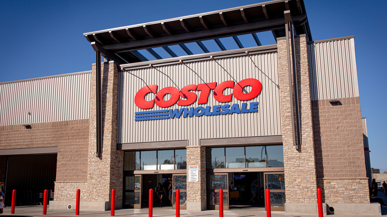 Costco store on a sunny day