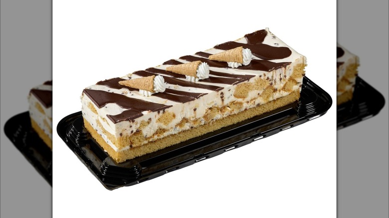 Costco Kirkland Signature Waffle Cone Bar Cake on white background