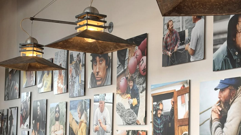 Fishing wall at Chinook's Seattle