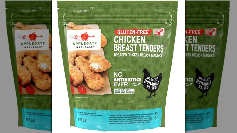 Bag of Applegate Naturals gluten-free chicken breast tenders